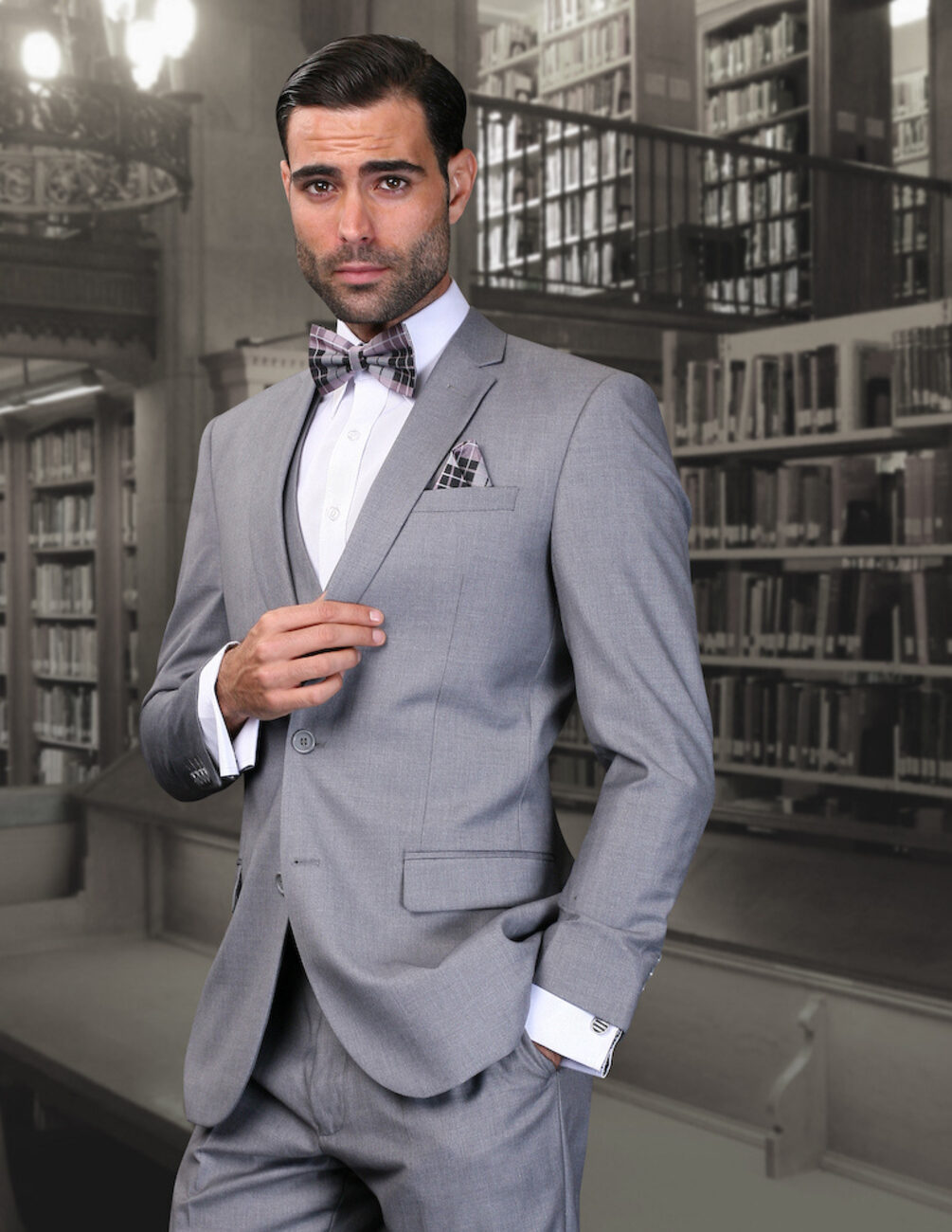 Mohair Wool 3-Piece bespoke three-piece suit — Paul Bespoke Bangkok